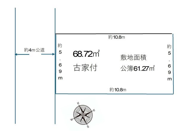 大阪府高槻市東天川2丁目土地