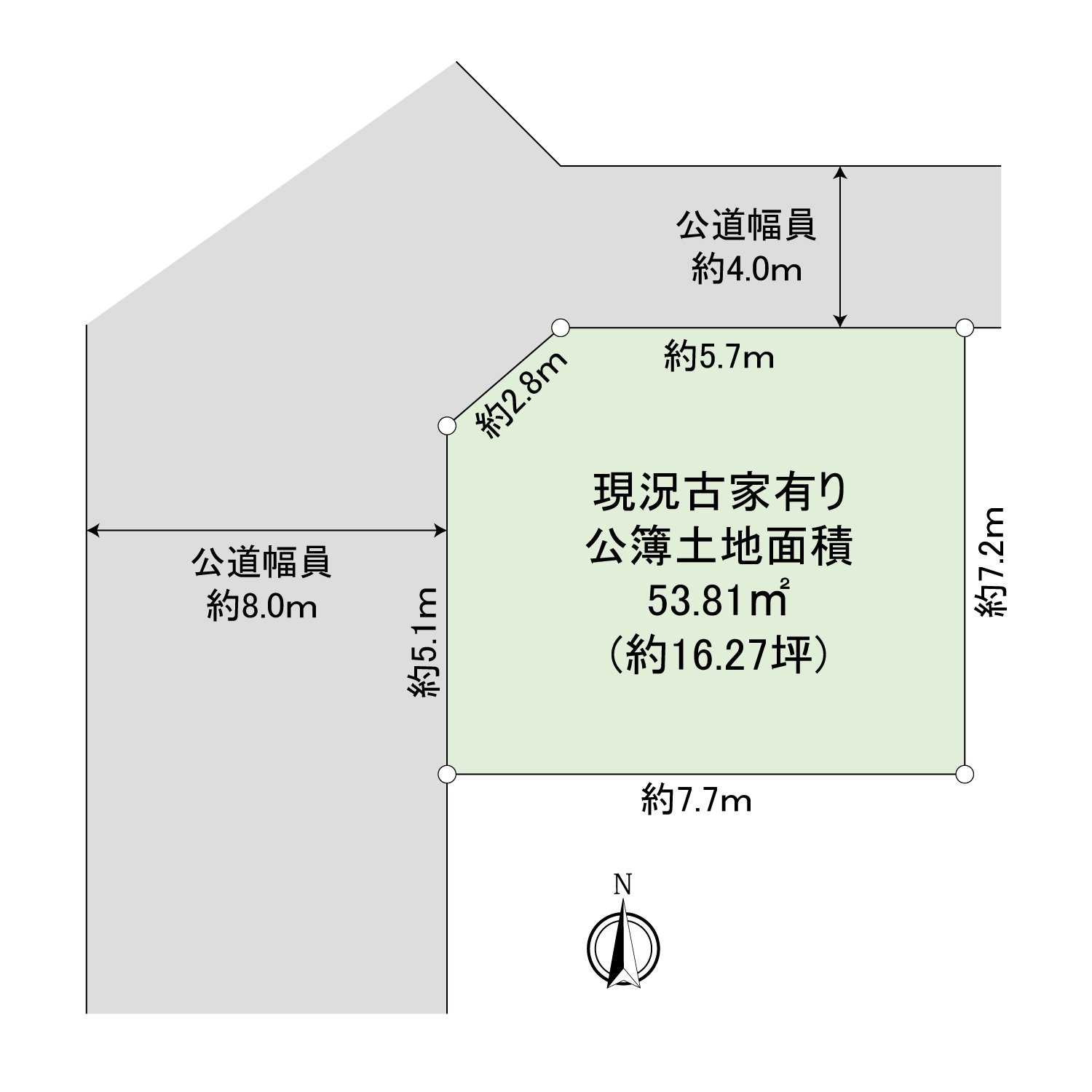 大阪府大阪市生野区巽南1丁目土地