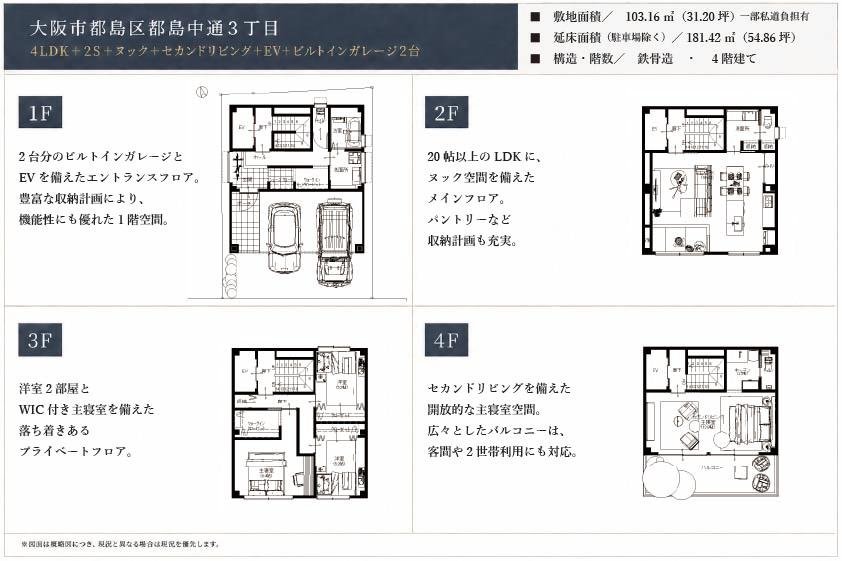 大阪府大阪市都島区都島中通3丁目土地