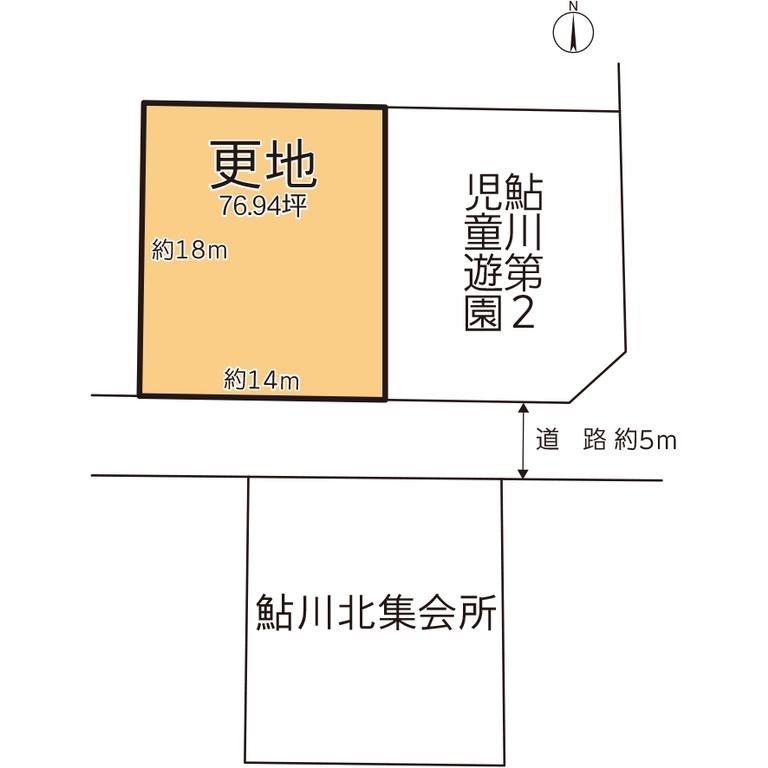 大阪府茨木市鮎川3丁目土地