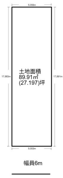 大阪府豊中市長興寺北3丁目土地