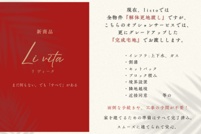 【LiVita】箕面市稲2丁目　1.2号地