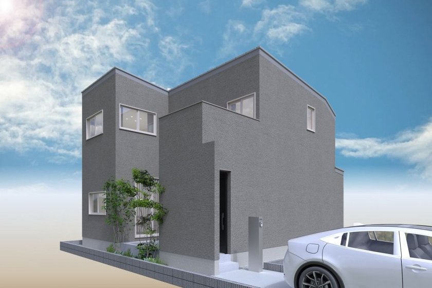 【高槻市日吉台二番町】回遊動線◎　収納力◎　中庭もある◎　新築戸建て販売中！